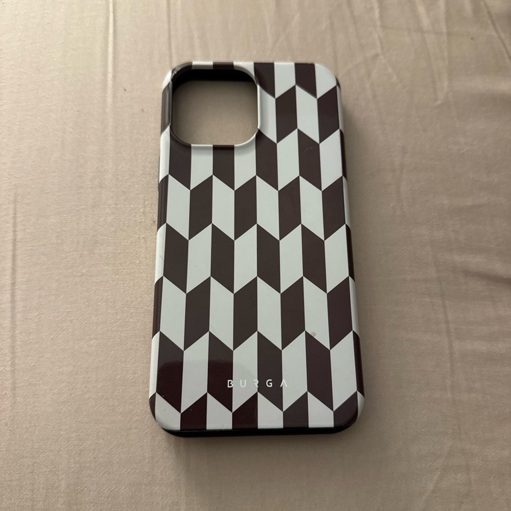 Burga Black and White Geometric Phone Case